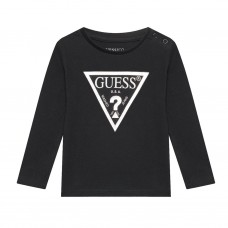 GUESS μπλούζα παιδική K84I18K8HM0-JBLK μαύρη